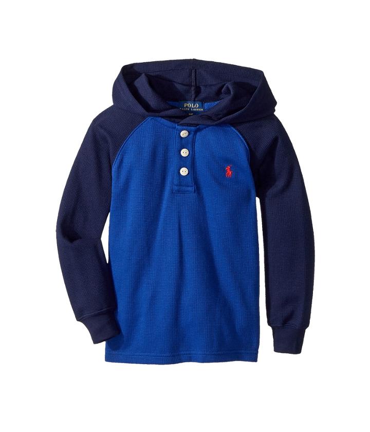 Polo Ralph Lauren Kids - Waffle-knit Cotton Hoodie