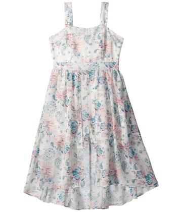 Us Angels - Floral Crepe Chiffon Dress