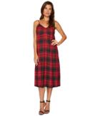 Two By Vince Camuto - Stateside Plaid Maxi Dress