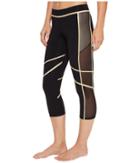 Luli Fama - Warrior Spirit Mesh Side Capri