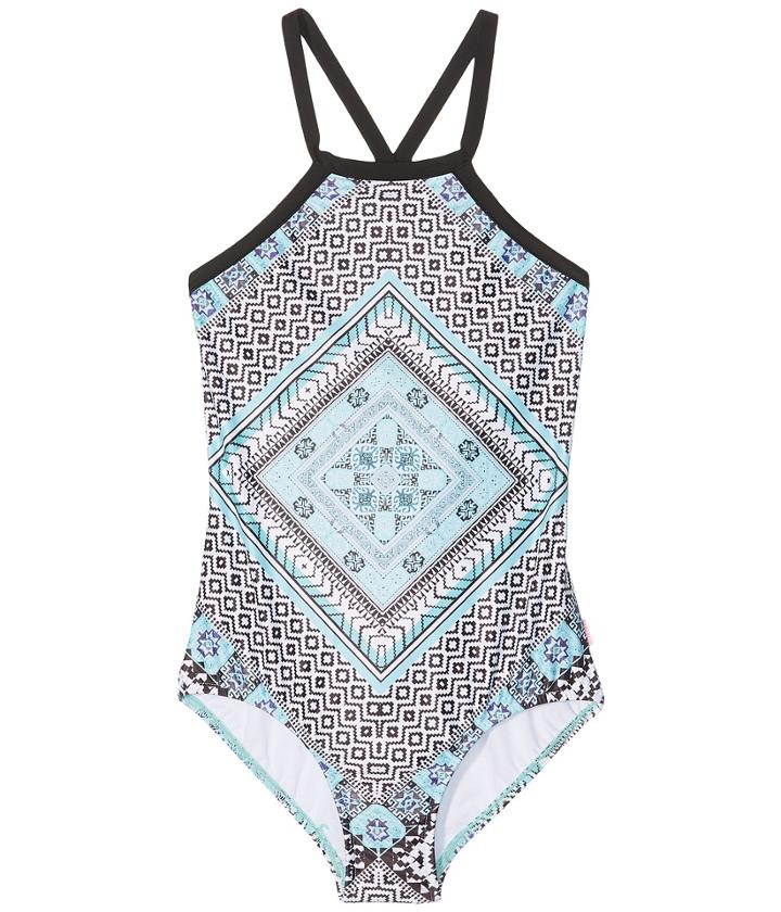 Seafolly Kids - Aztec Tapestery Tank One-piece