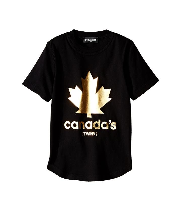 Dsquared2 Kids - Golden Maple Leaf T-shirt