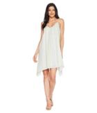 Two By Vince Camuto - Yarn-dye Stripe Gauze Sharkbite Cami Dress