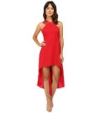 Halston Heritage - Multistrap High-low Dress