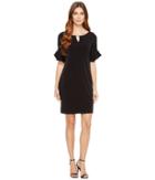 Calvin Klein - Ruffle Sleeve Dress With Hardware
