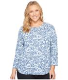 Extra Fresh By Fresh Produce - Plus Size Wander Catalina Top