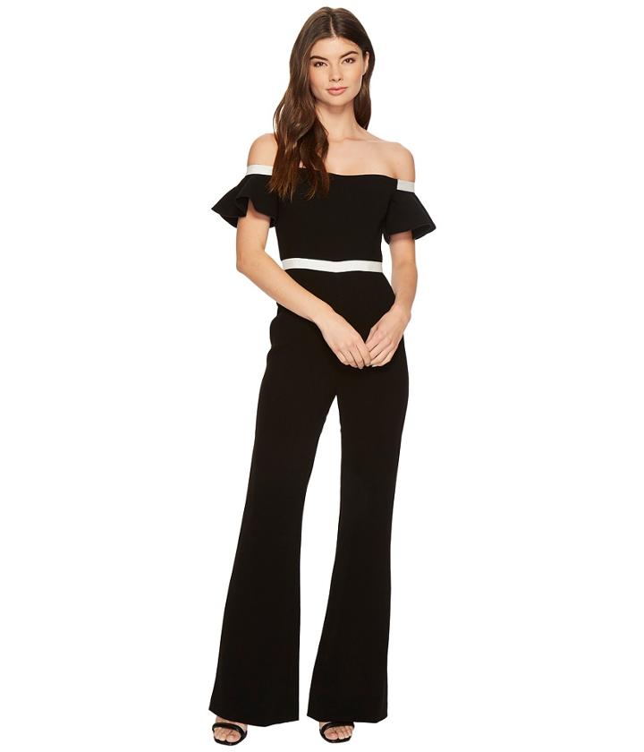 Rachel Zoe - Stretch Crepe Dove Jumpsuit