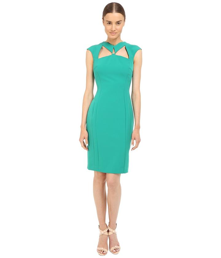 Versace Collection - Emerald Cutout Dress