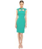 Versace Collection - Emerald Cutout Dress