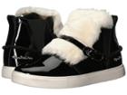 Manila Grace - Faux Fur Front High Top Sneakers
