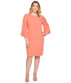 Calvin Klein Plus - Plus Size Bell Sleeve Dress