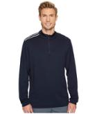 Adidas Golf - Classic 3-stripes 1/4 Zip Pullover