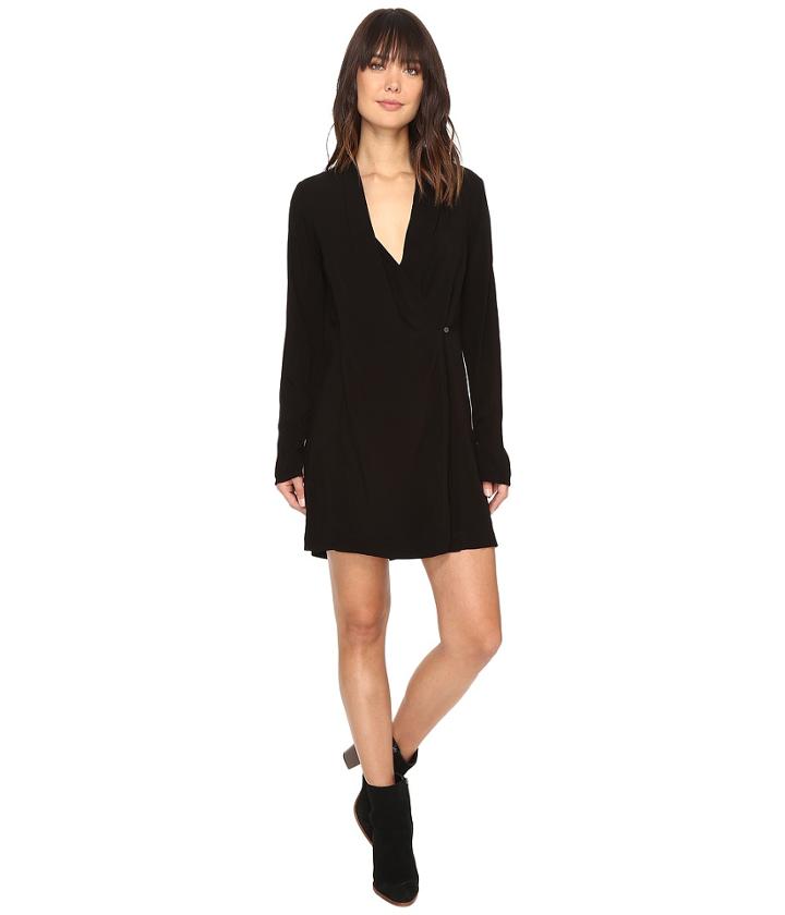 Michael Stars - Modern Rayon Cross Front Dress/jacket