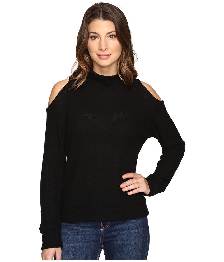 Lna - Open Shoulder Turtleneck