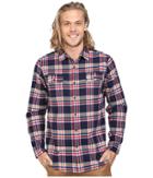 Vissla - The Bluff Plaid Long Sleeve Heavy Weight Plaid Flannel