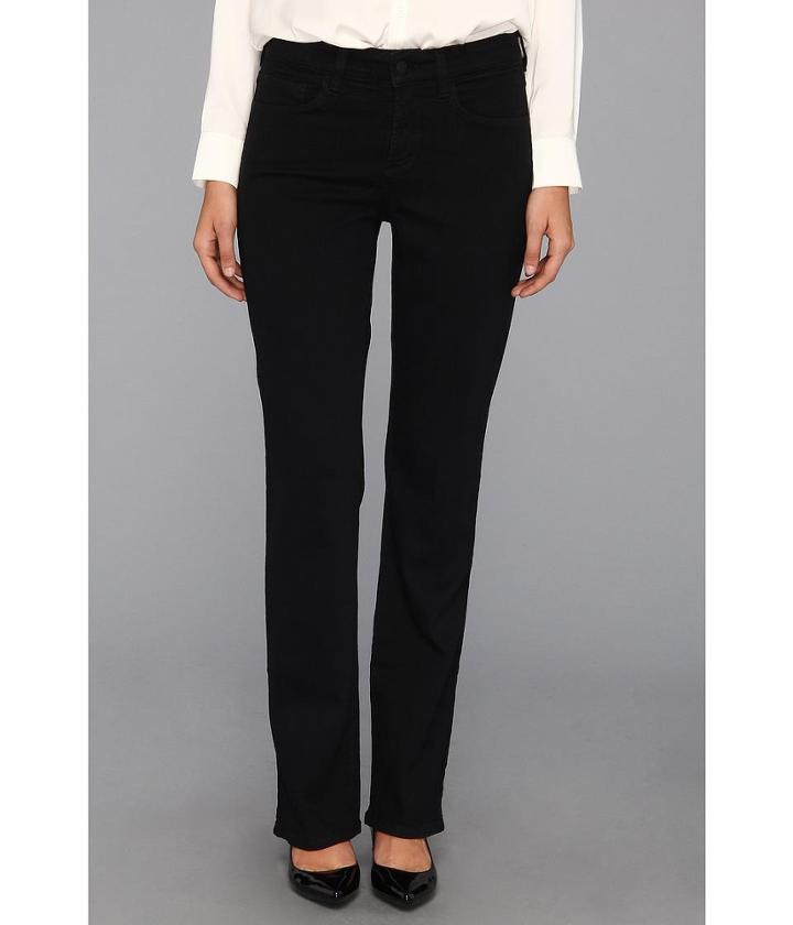 Nydj Barbara Bootcut Classic Black Overdye