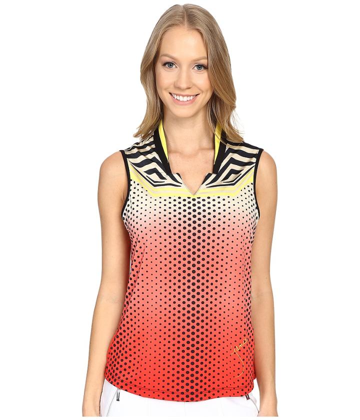 Jamie Sadock - Techno Dots Sleeveless Top