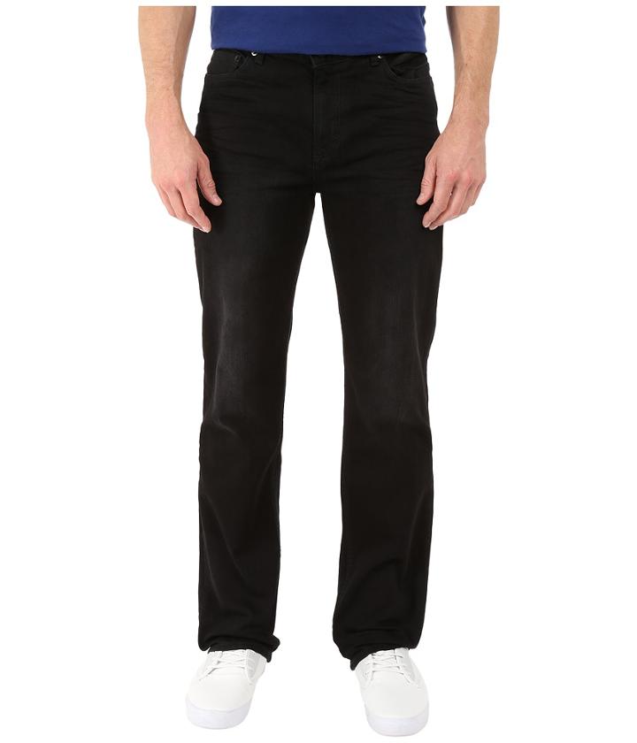Calvin Klein Jeans - Straight Denim In Worn In Black