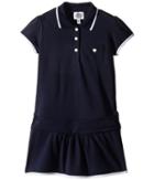 Armani Junior - Navy Drop Waist Polo Dress