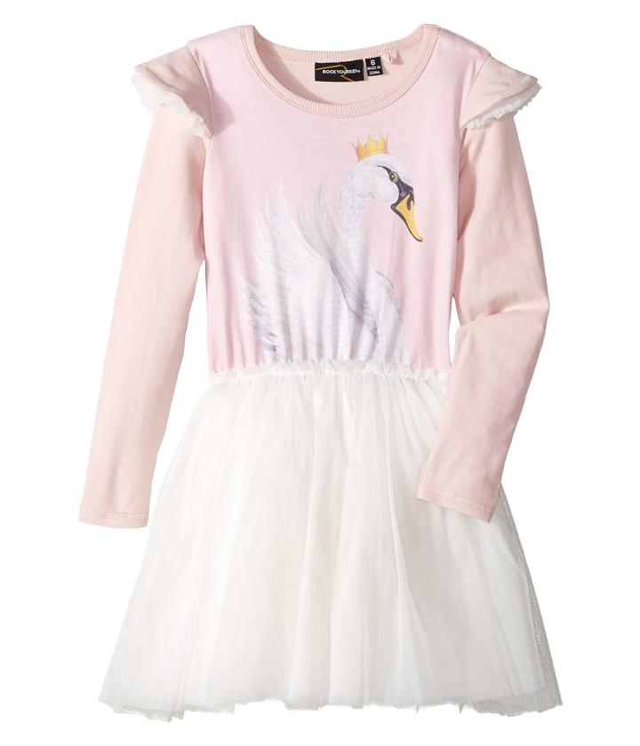 Rock Your Baby - Swan Lake Long Sleeve Circus Dress