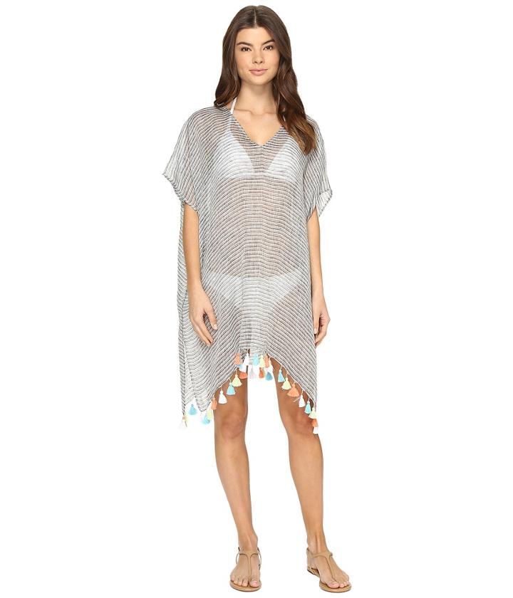 Seafolly - Fine Stripe Kaftan Cover-up
