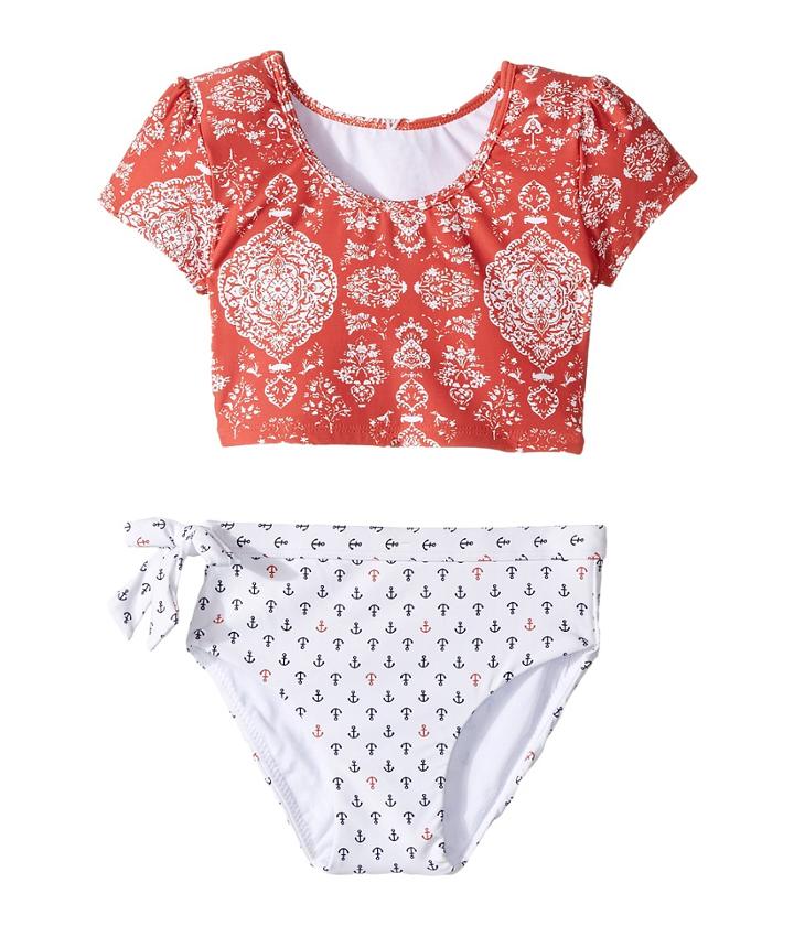 O'neill Kids - Fiona Sleeved Crop Top Set