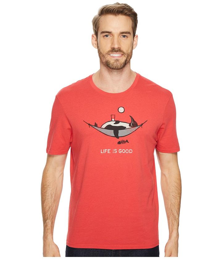 Life Is Good - Penguin Hammock Smooth Tee