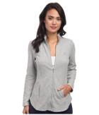 Lauren By Ralph Lauren Lounge Jacket With Quilted Sleeves