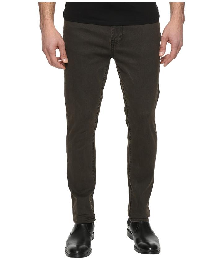 Kenneth Cole Sportswear - Skinny Denim In Army Green