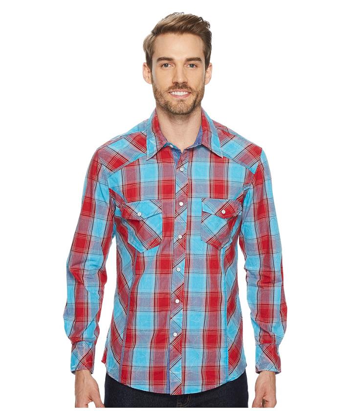 Rock And Roll Cowboy - Long Sleeve Snap B2s4113
