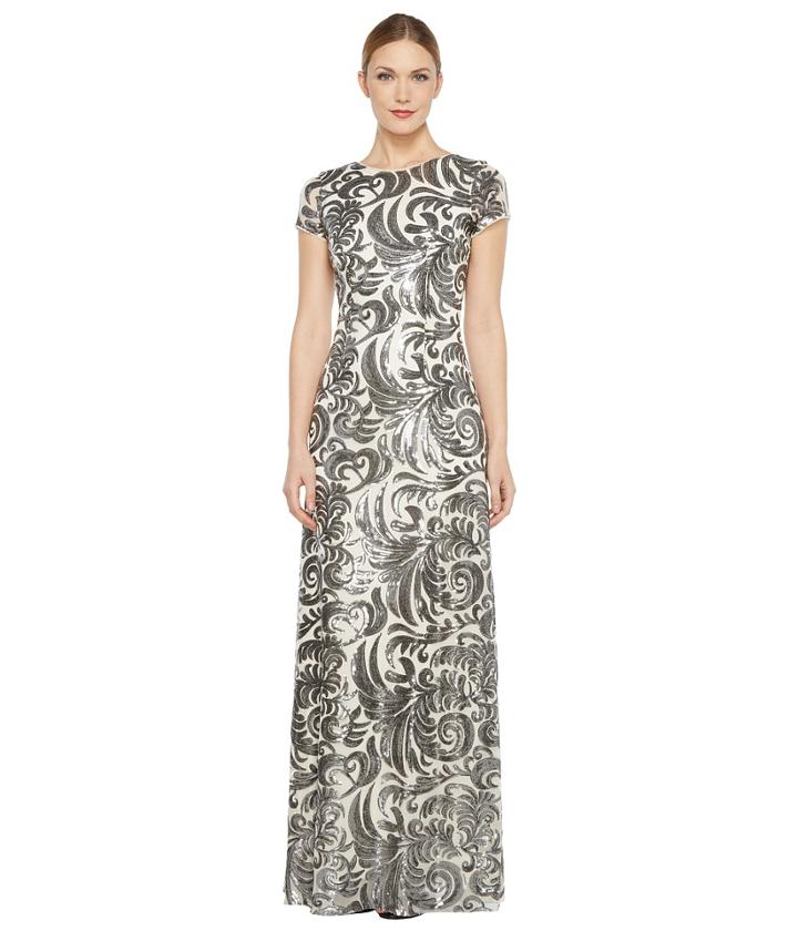 Donna Morgan - Simone - Beaded Cap Sleeve Dress