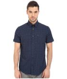 Ben Sherman - Short Sleeve Split Target Print Woven Ma12422a