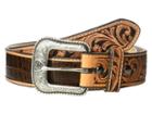 Ariat - Croc Embossed With Turquoise Stone Belt