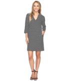 Karen Kane - Diamond Print Shift Dress