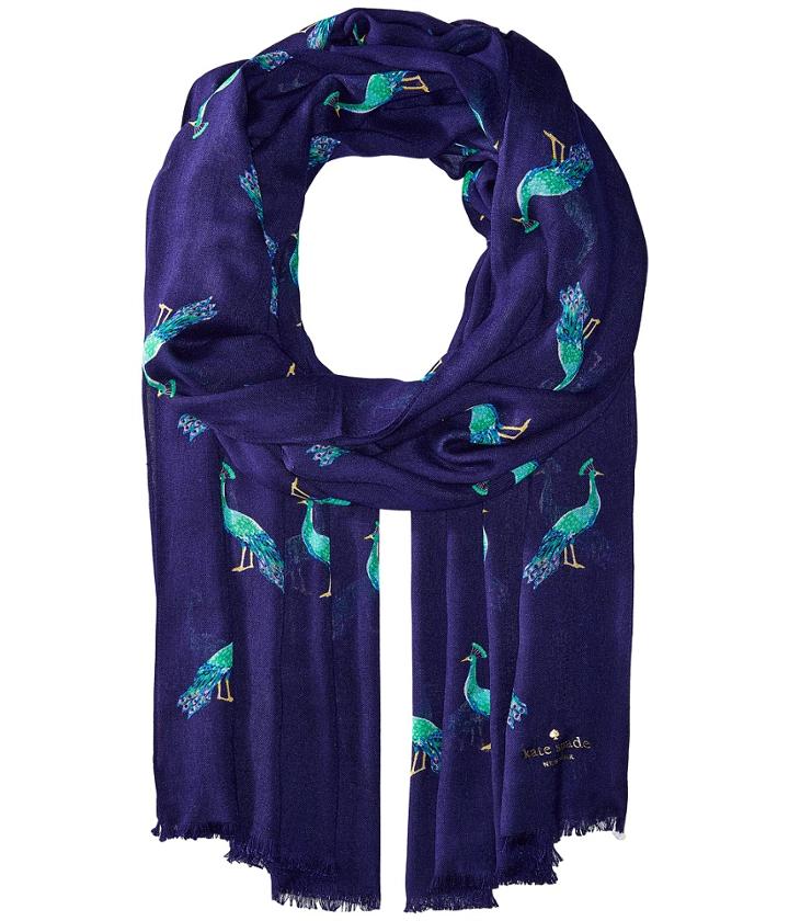 Kate Spade New York - Peacock Oblong Scarf