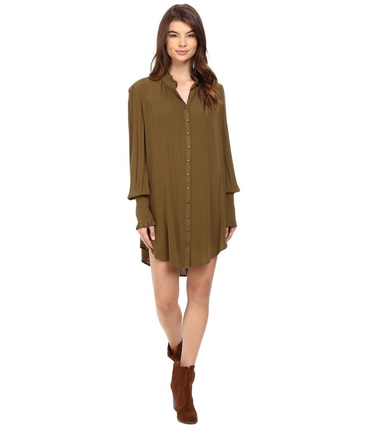 Free People - Lieutenant Shirtdress Mini