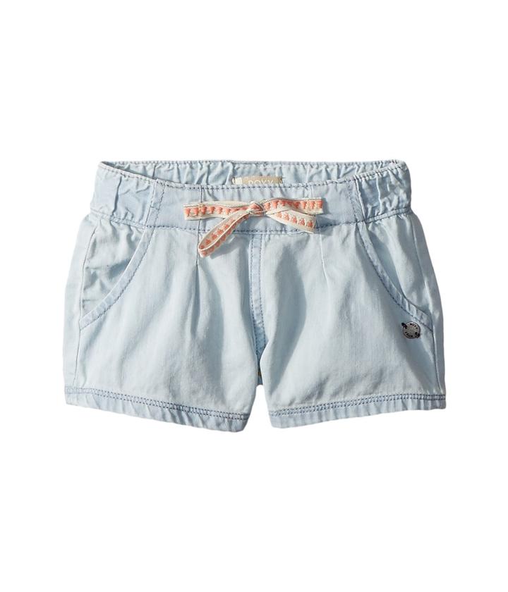 Roxy Kids - My Heart Skips Denim Shorts