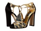 Dolce &amp; Gabbana - Embellished Caged Toe Sandal