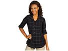 Royal Robbins   Transit Plaid Tunic  Jet Black    Apparel