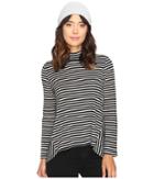 Jack By Bb Dakota - Cynthia Stripe Drapey Knit Top
