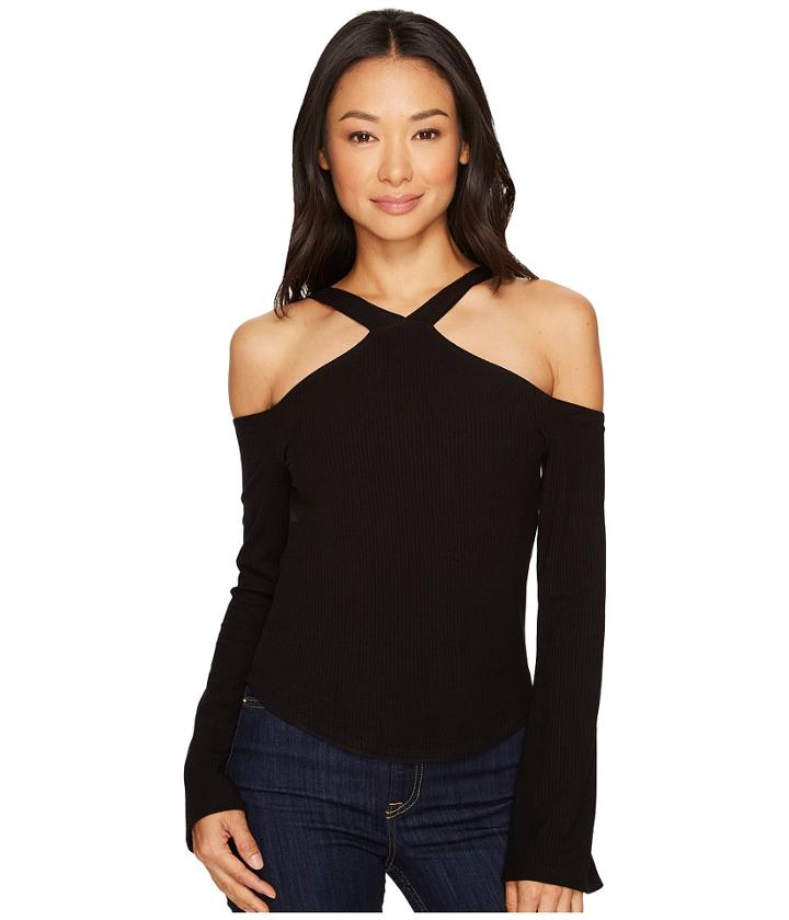 Lna - Cross Flare Top