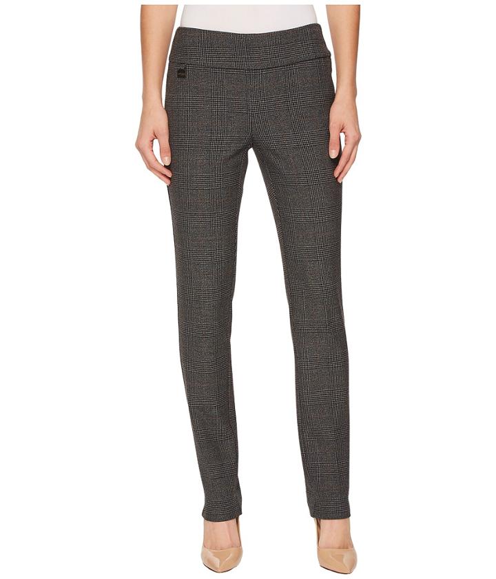 Lisette L Montreal - Cambridge Plaid Jacquard Slim Pants