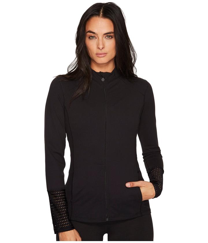 Beyond Yoga - Mock Neck Mesh Jacket