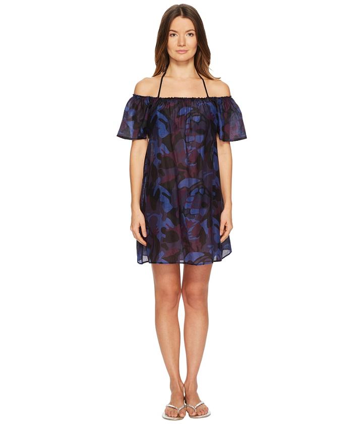Vilebrequin - Festive Cotton Voile Camouflage Turtles Cover-up