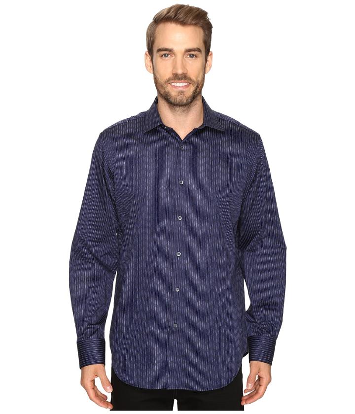 Bugatchi - Jiovanni Long Sleeve Woven Shirt