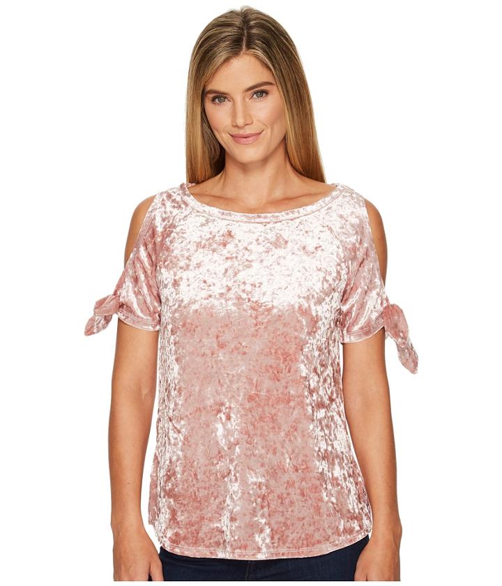 Sanctuary - Crushed Velvet Lou Lou Top