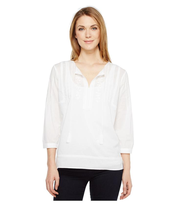 Nydj - Embroidered Voile Top