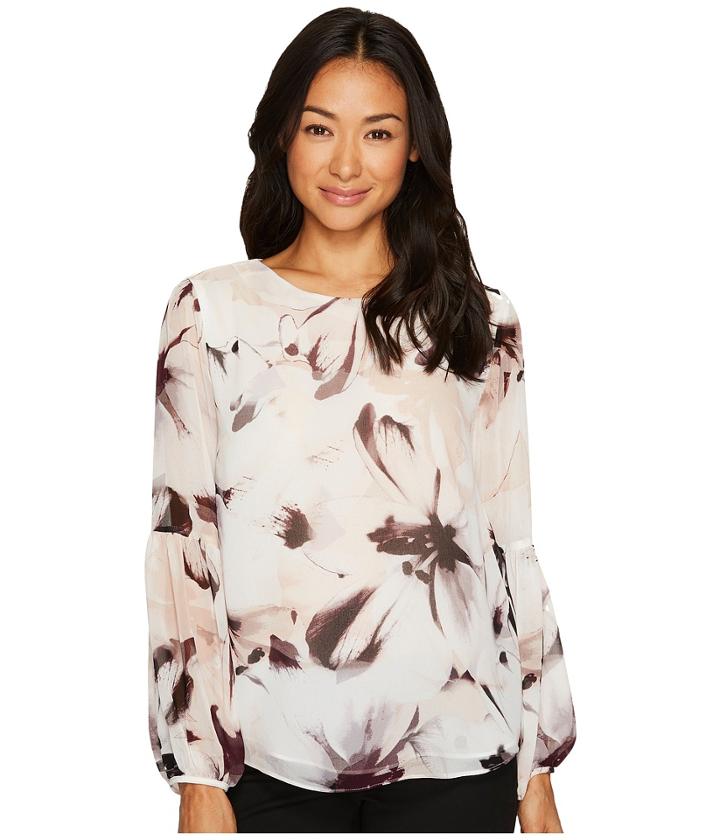 Calvin Klein - Peasant Sleeve Blouse