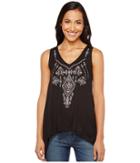 Roper - 1009 Sweater Jersey Tank Top With Embroidery