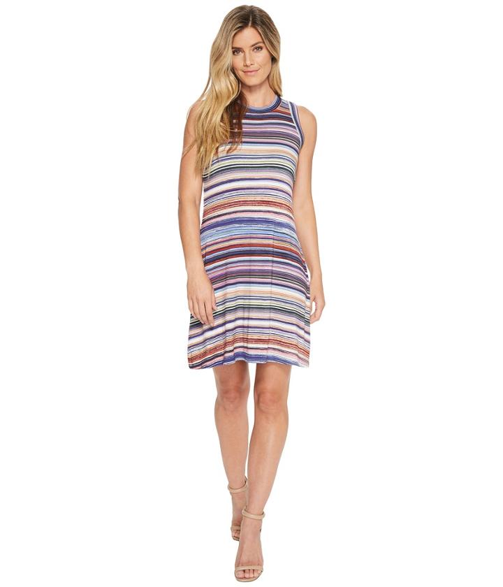 Karen Kane - Newport Stripe Halter Dress
